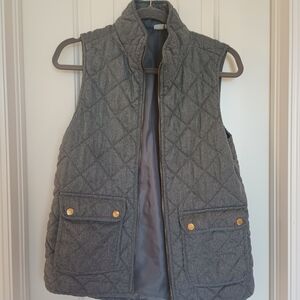 Artisan NY Gray Quilted Vest
